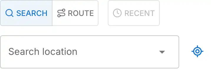 Search for a location