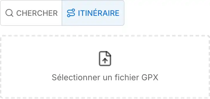 Charger un GPX