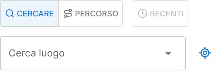 Cercare un luogo